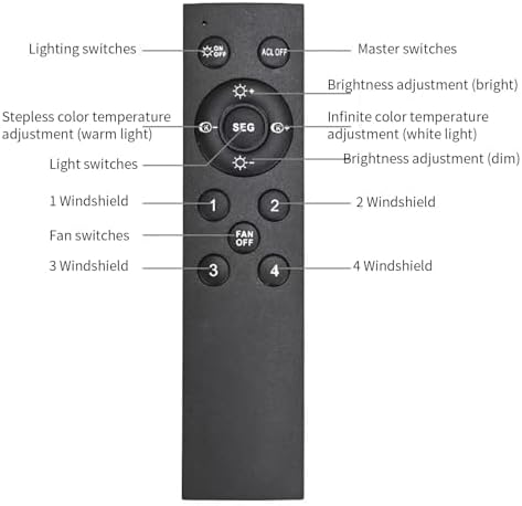 Retractable LED Ceiling Fan™