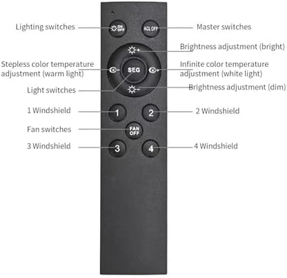 Retractable LED Ceiling Fan™