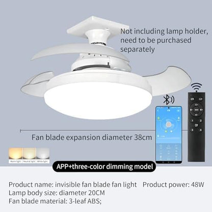 Retractable LED Ceiling Fan™