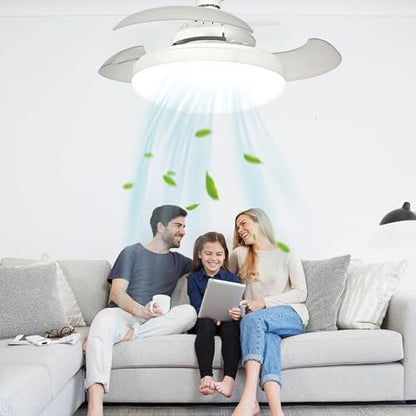 Retractable LED Ceiling Fan™