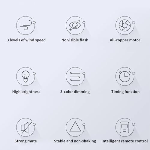 Retractable LED Ceiling Fan™